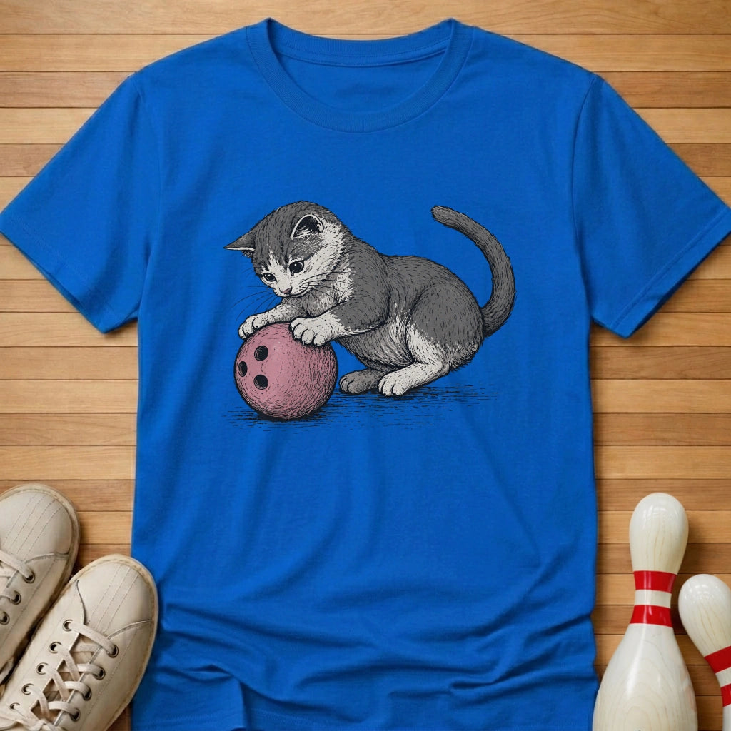 Bowling Cat T-Shirt