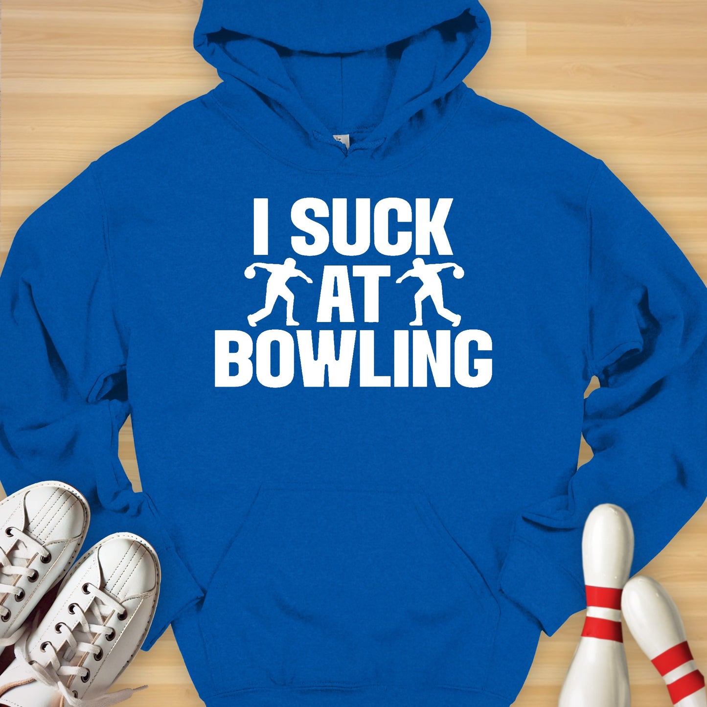 I Suck At Bowling Hoodie