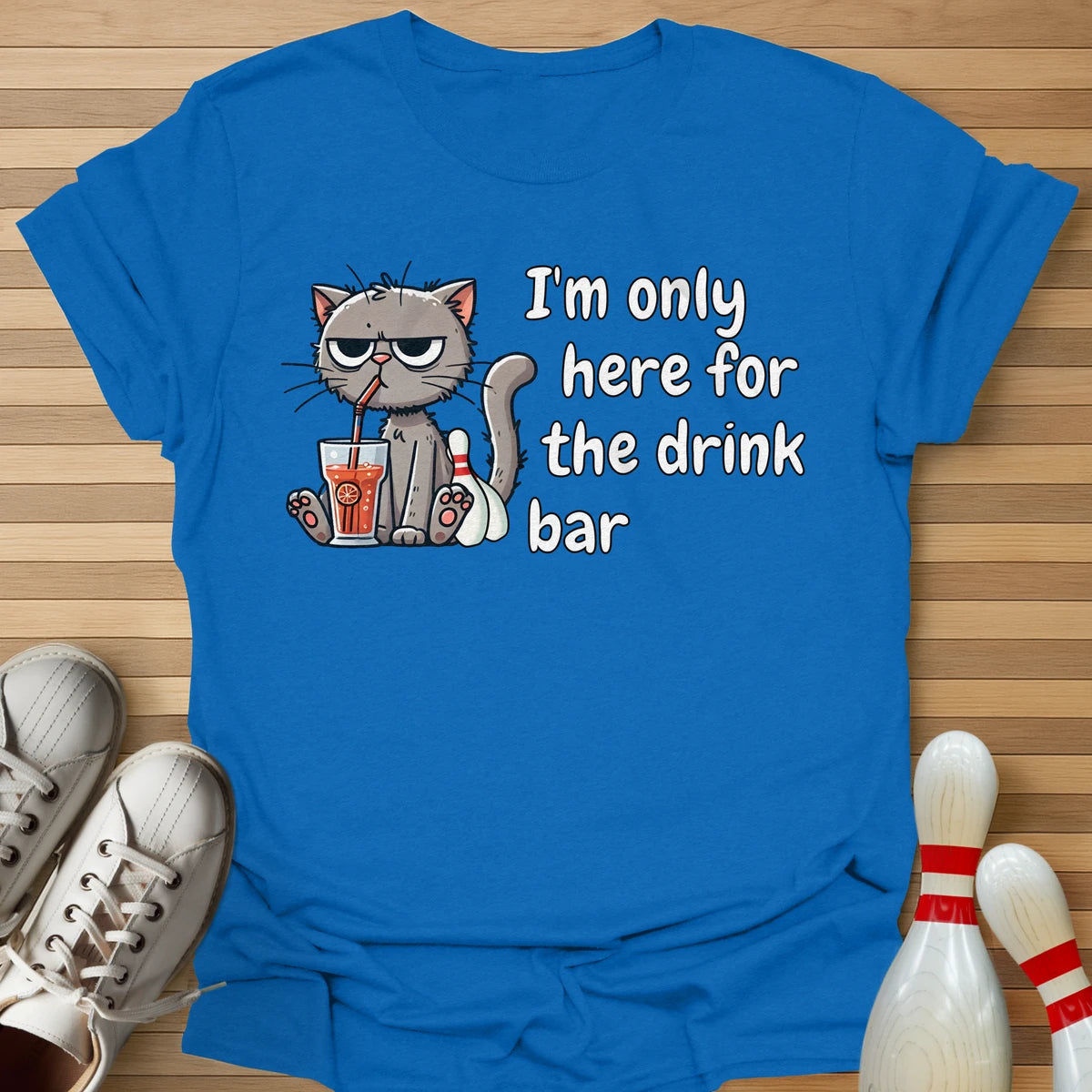 Drink Bar Cat T-Shirt