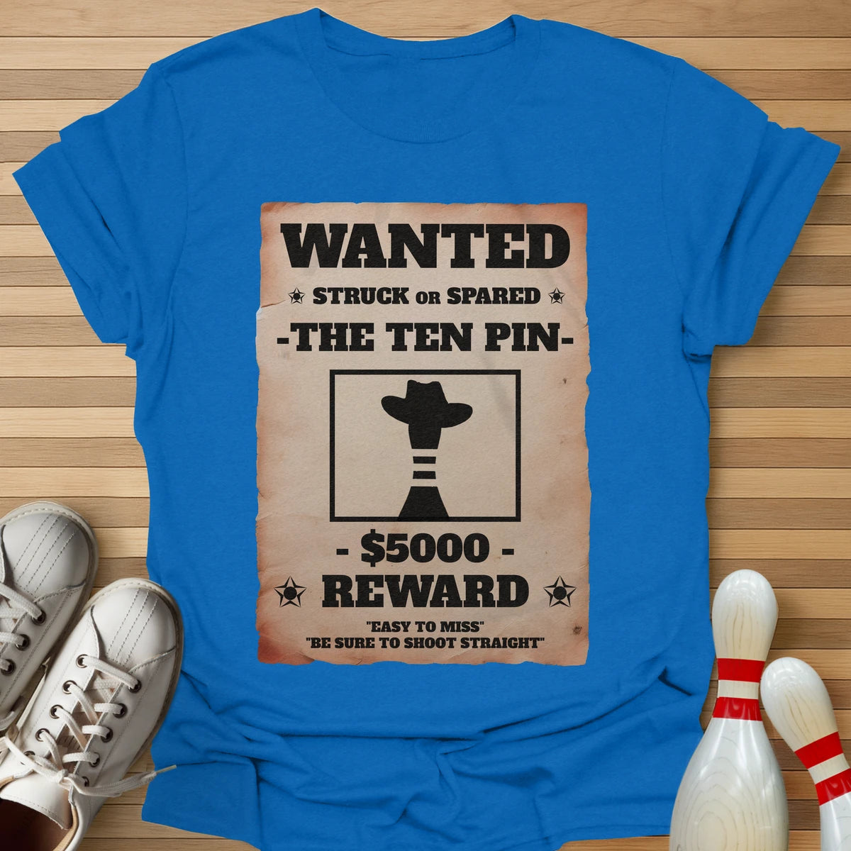 Ten Pin Wanted T-Shirt