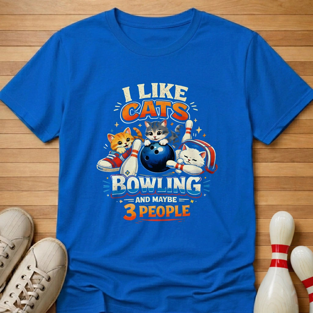 Cats And Bowling T-Shirt