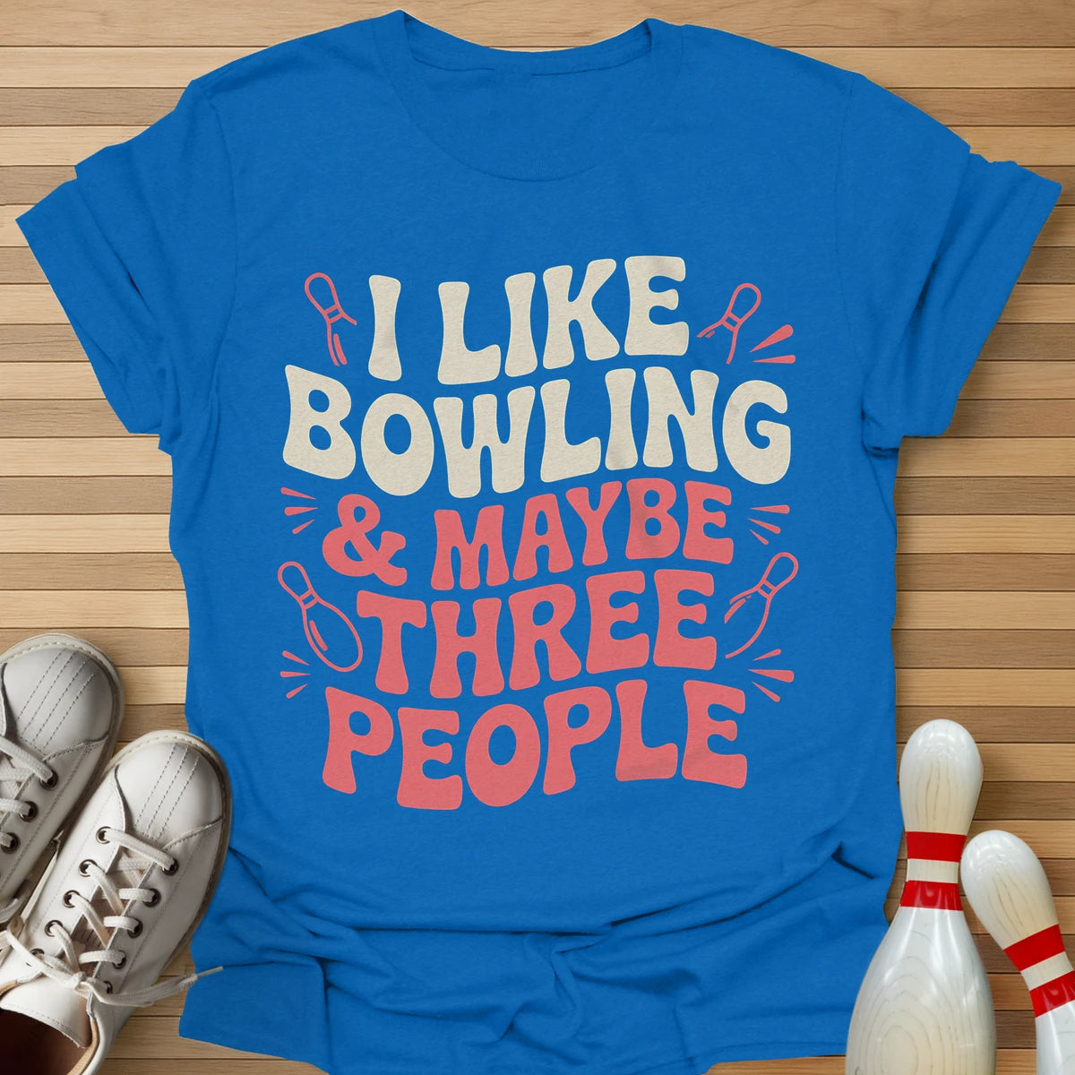 I Like Bowling Groovy T-Shirt