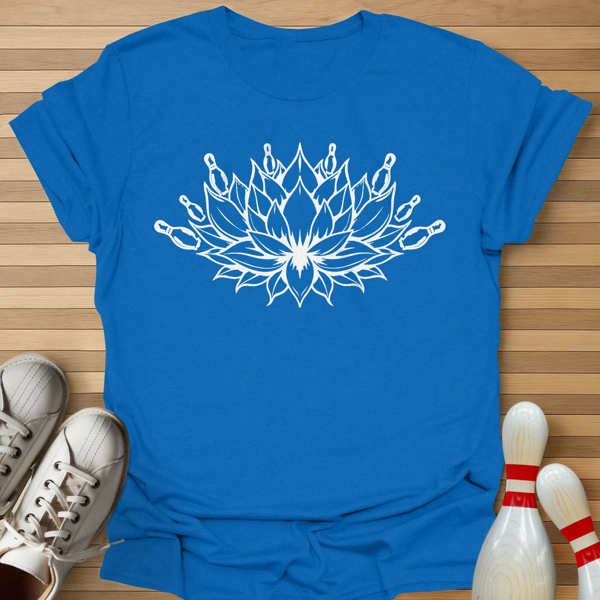 Bowling Mandala Lotus T-Shirt