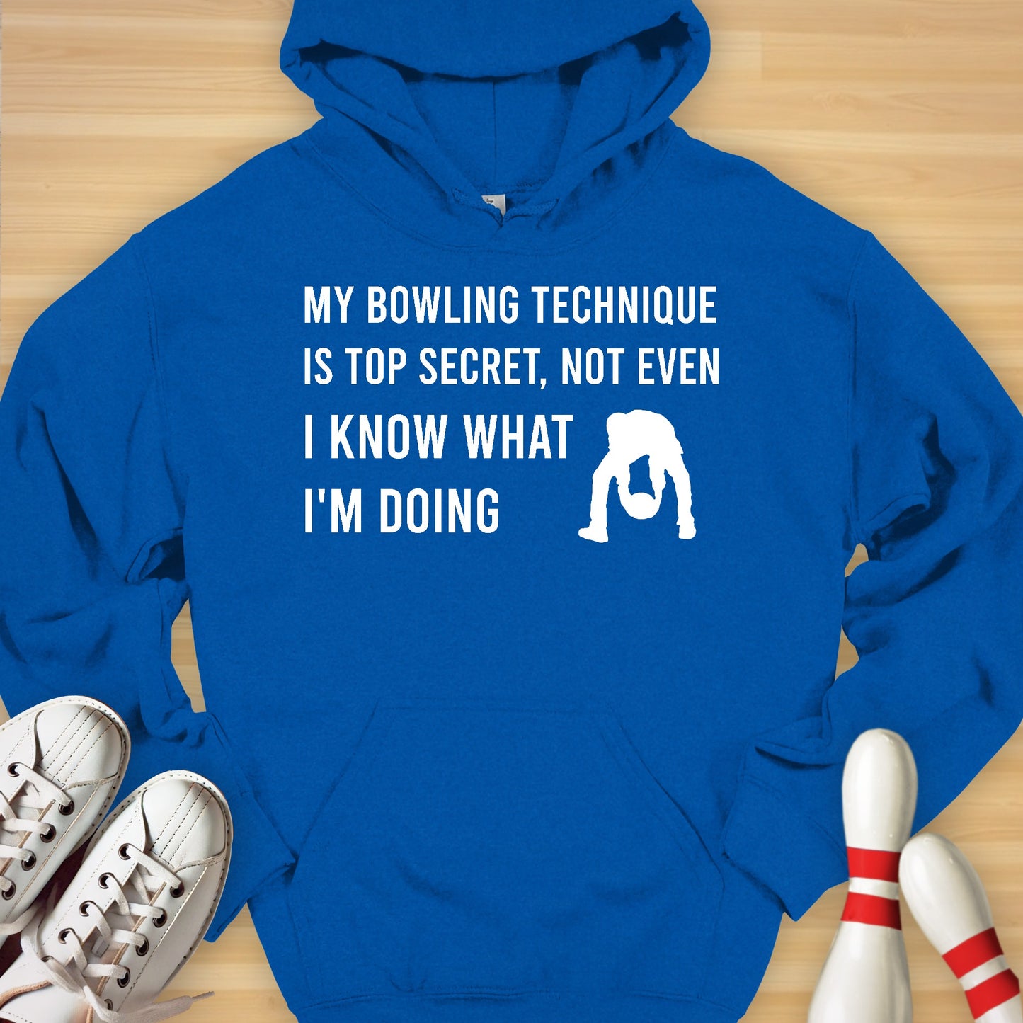 Top Secret Bowling Technique Hoodie