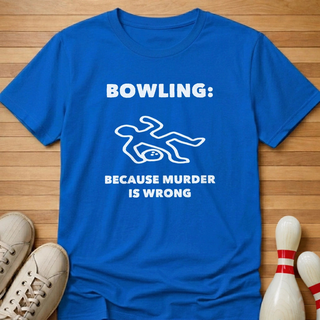 Bowling Murder T-Shirt