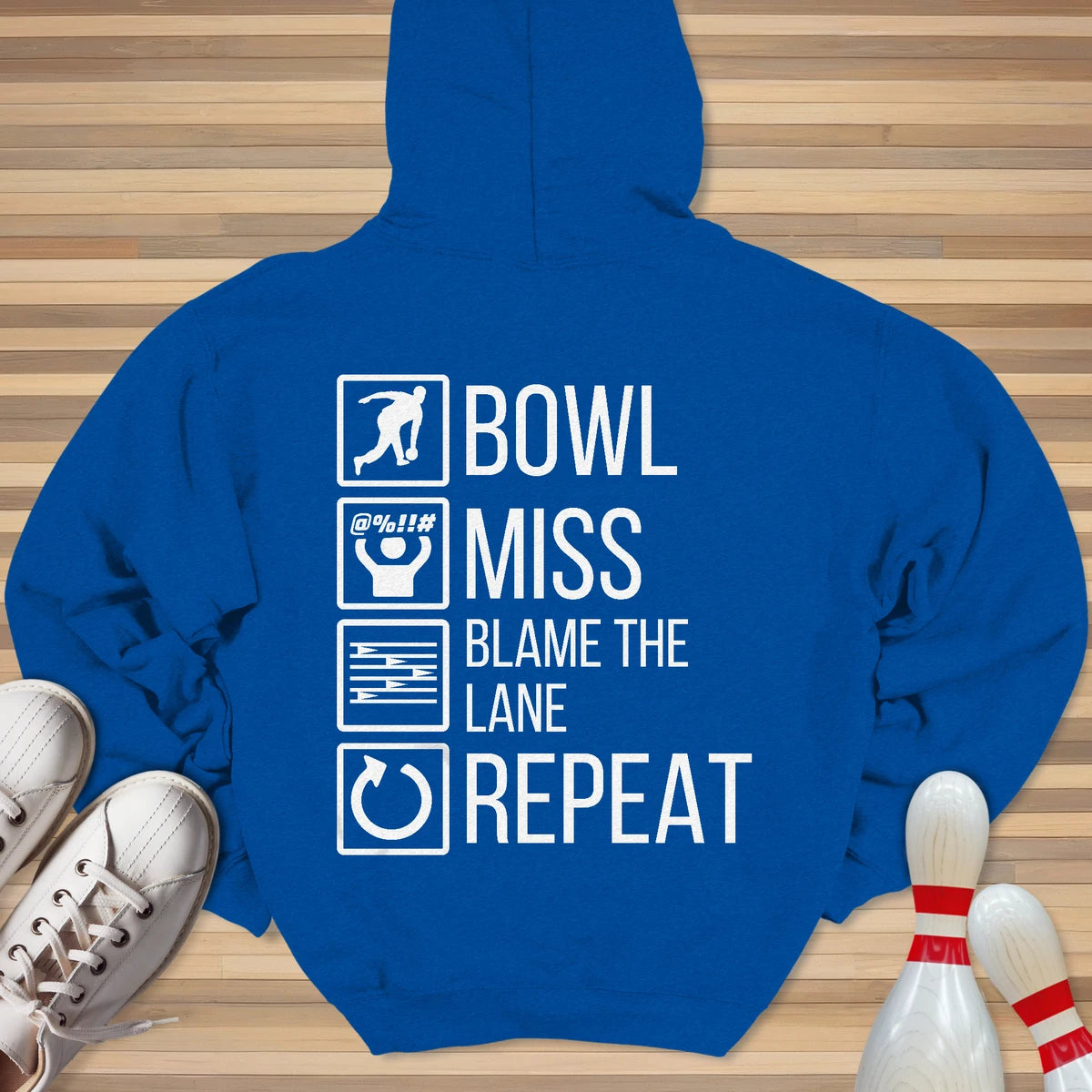 Blame The Lane Repeat Hoodie