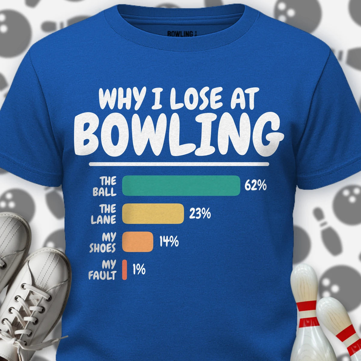 Funny Bowling Chart T-Shirt