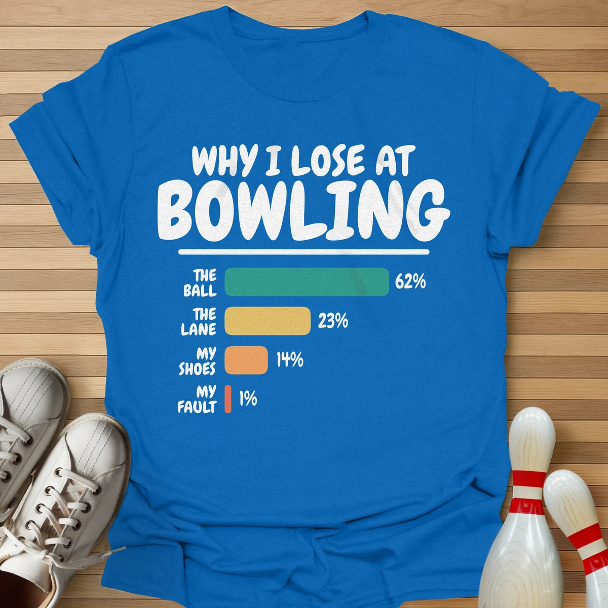 Funny Bowling Chart T-Shirt
