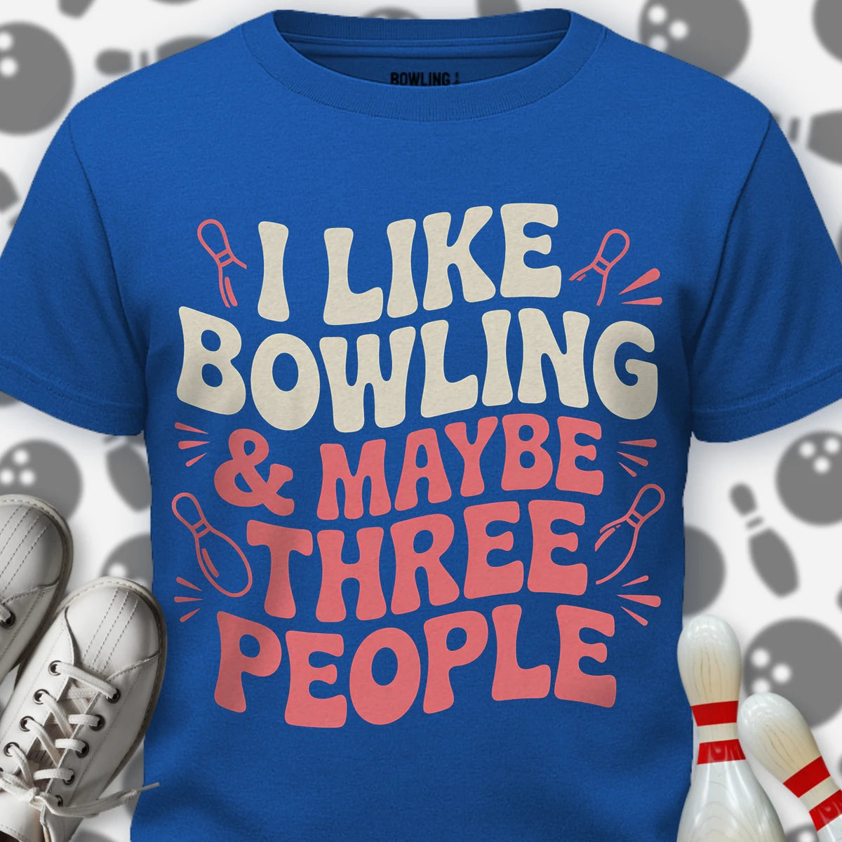 I Like Bowling Groovy T-Shirt