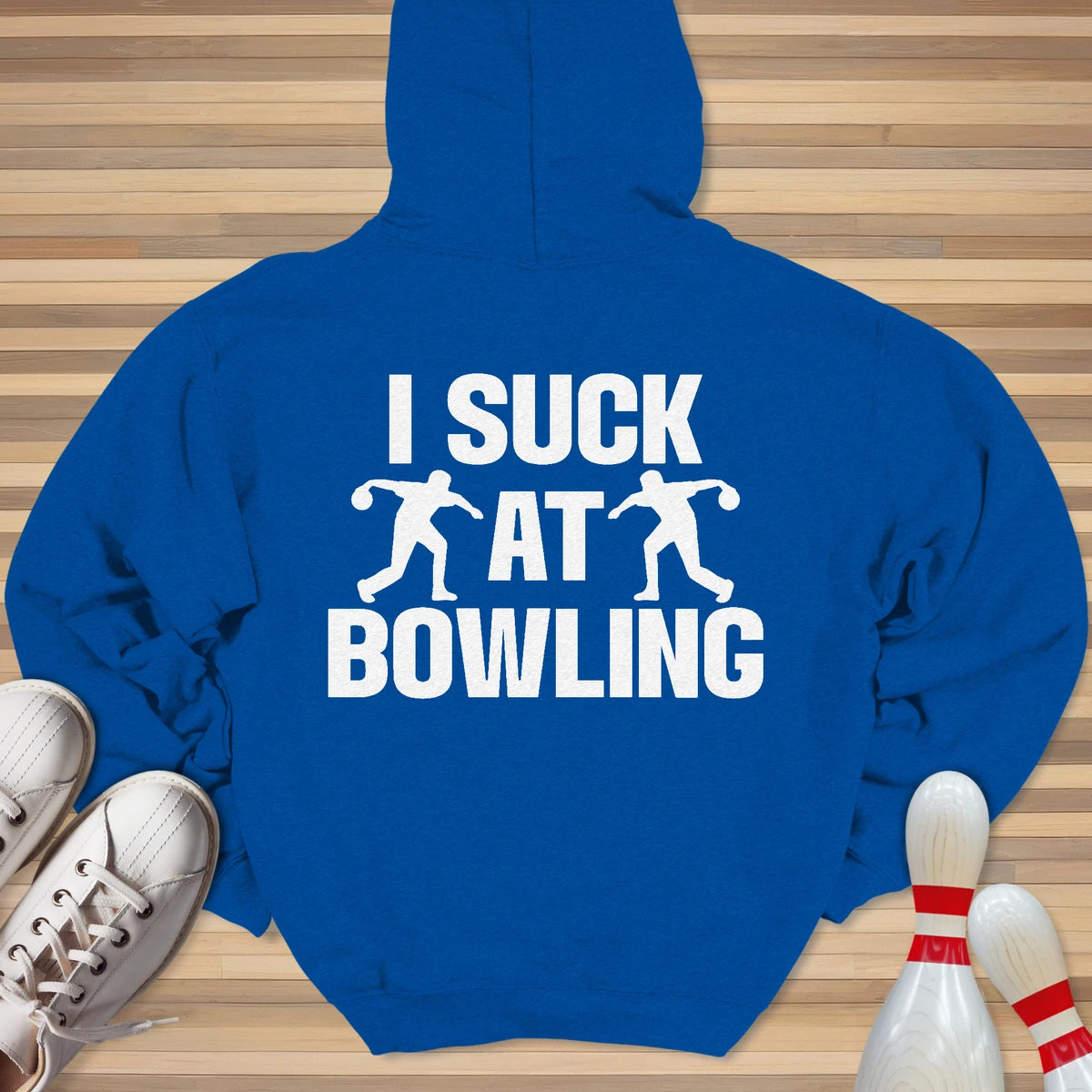 I Suck At Bowling Hoodie