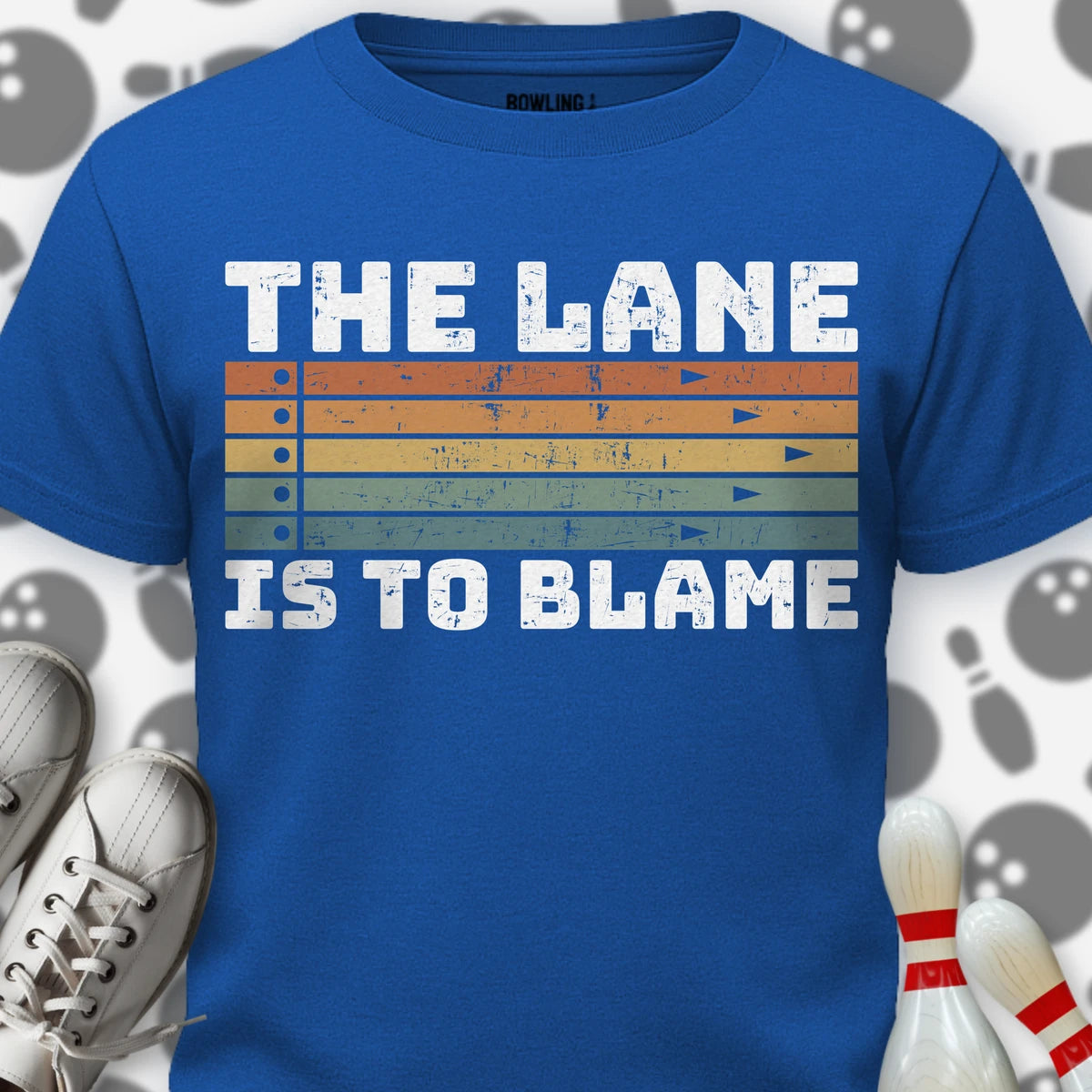 Lane Blame Retro Sunrise T-Shirt