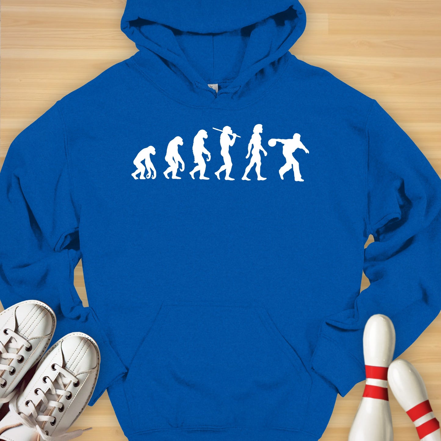Evolution Of Bowling Hoodie
