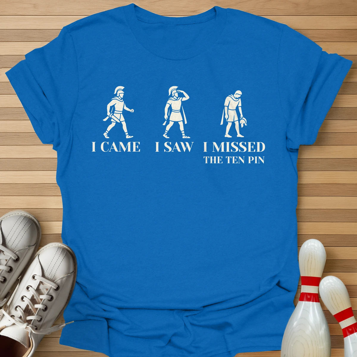I Came I Saw Ten Pin T-Shirt