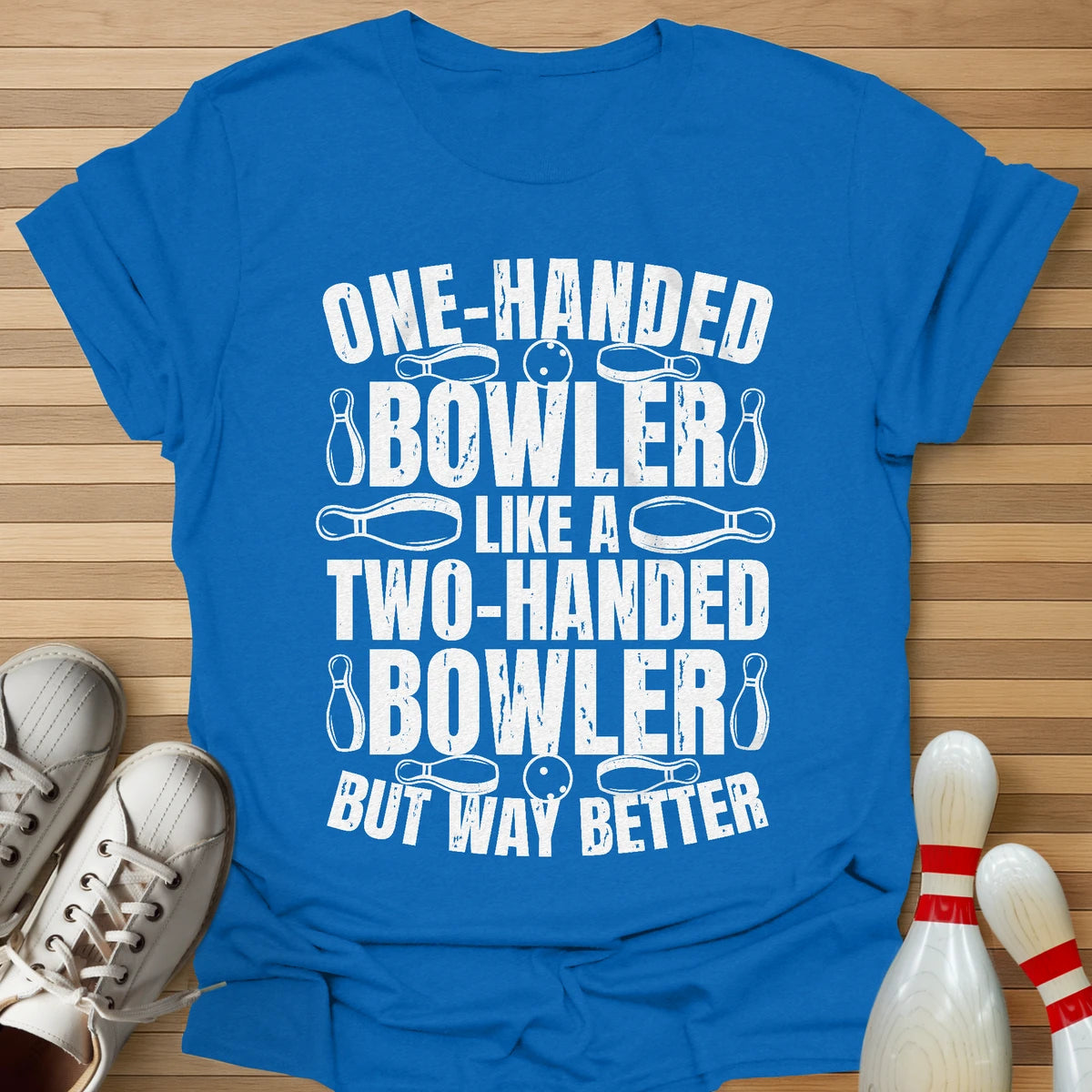 One Handed Bowler T-Shirt