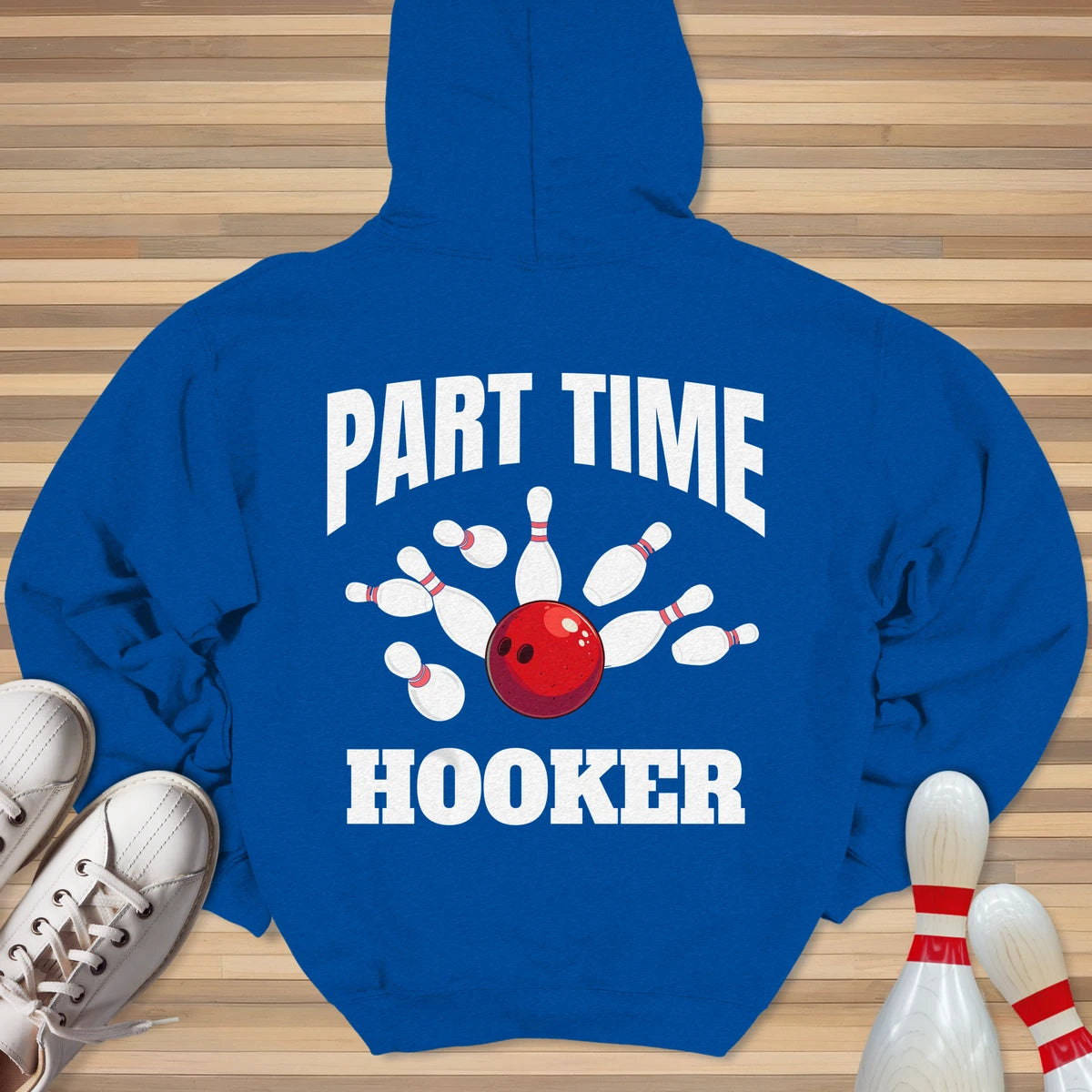 Part Time Cartoon Hoodie