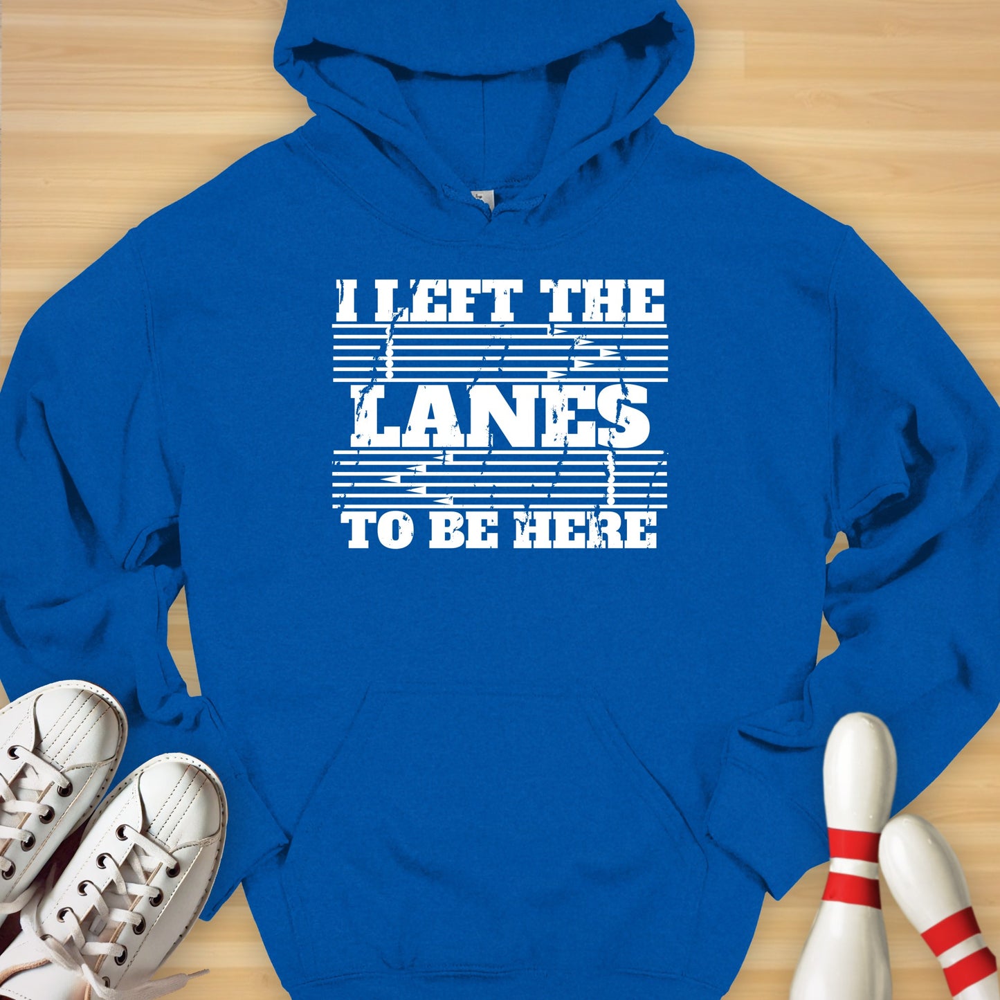 Left The Lanes Hoodie