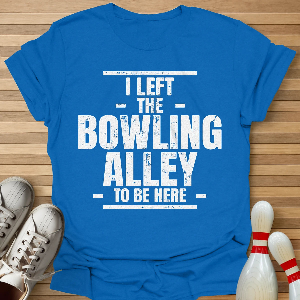 Left The Bowling Alley T-Shirt