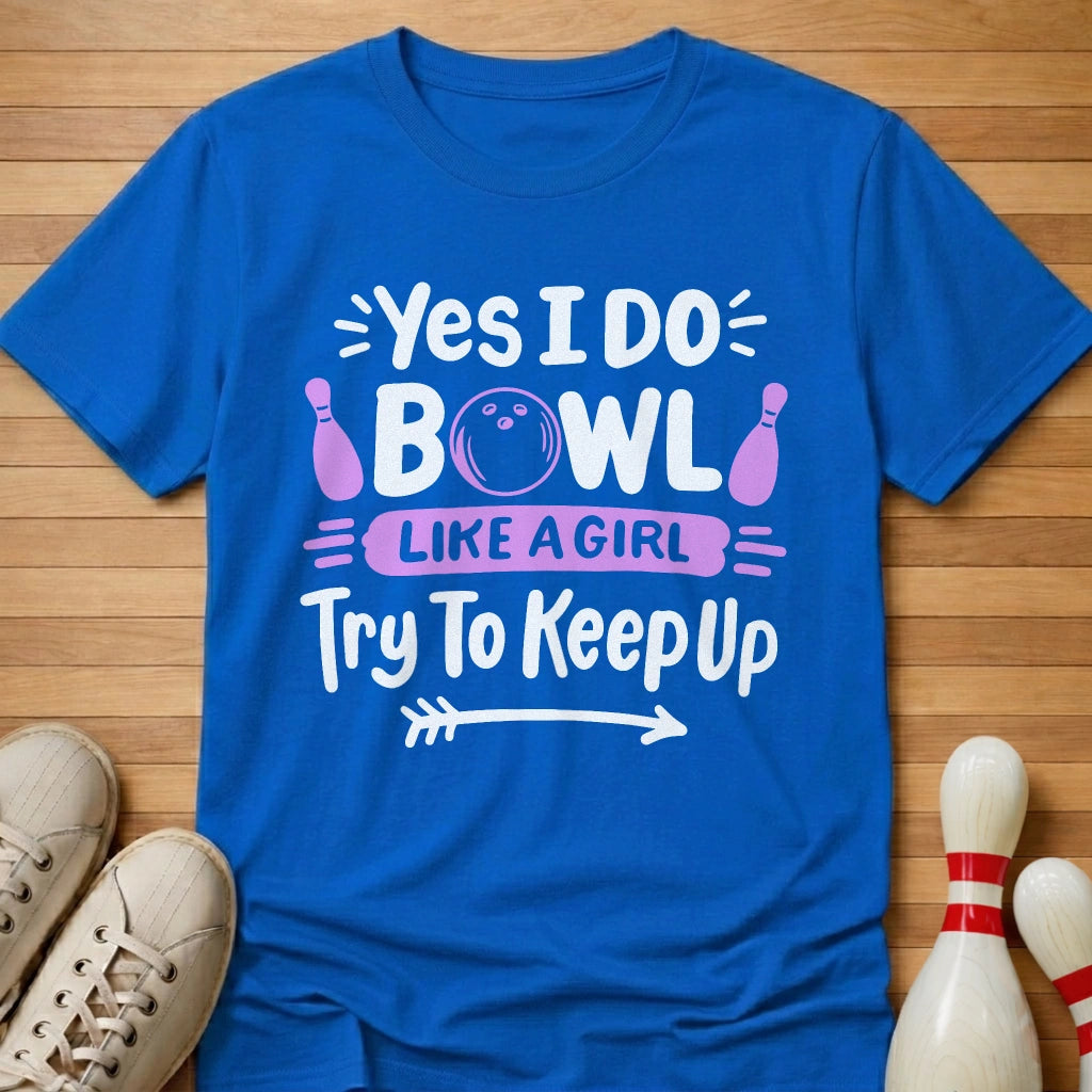 Girl Power Bowling T-Shirt