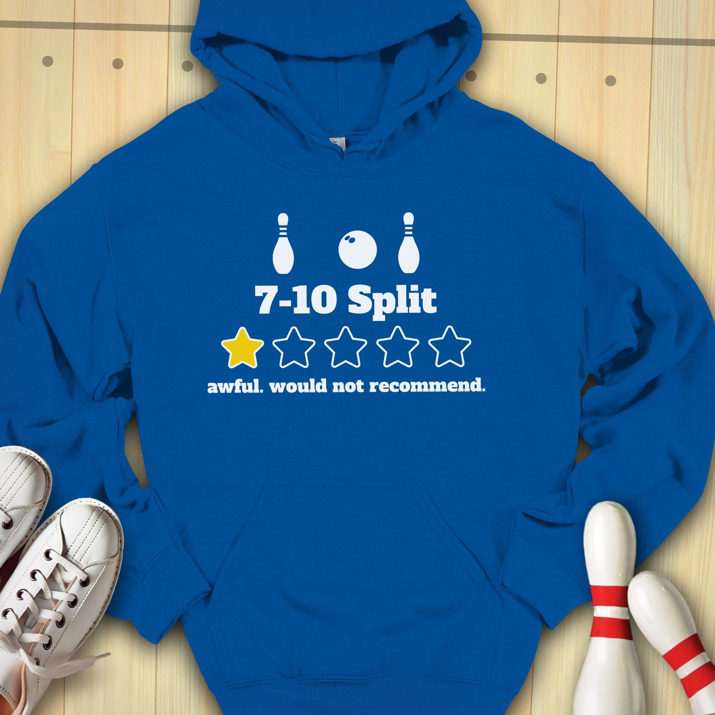 7-10 Split 1 Star Review Hooded Sweatshirt