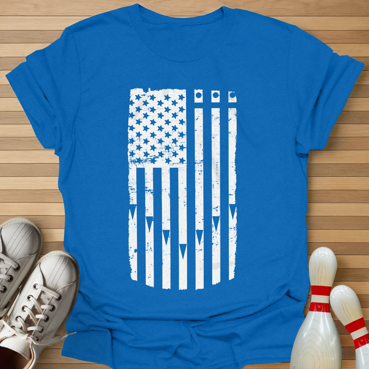 Lane Flag White T-Shirt