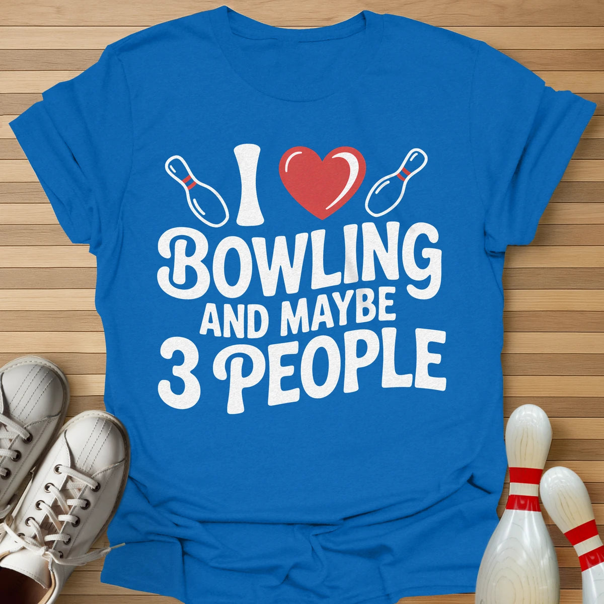 I Heart Bowling T-Shirt