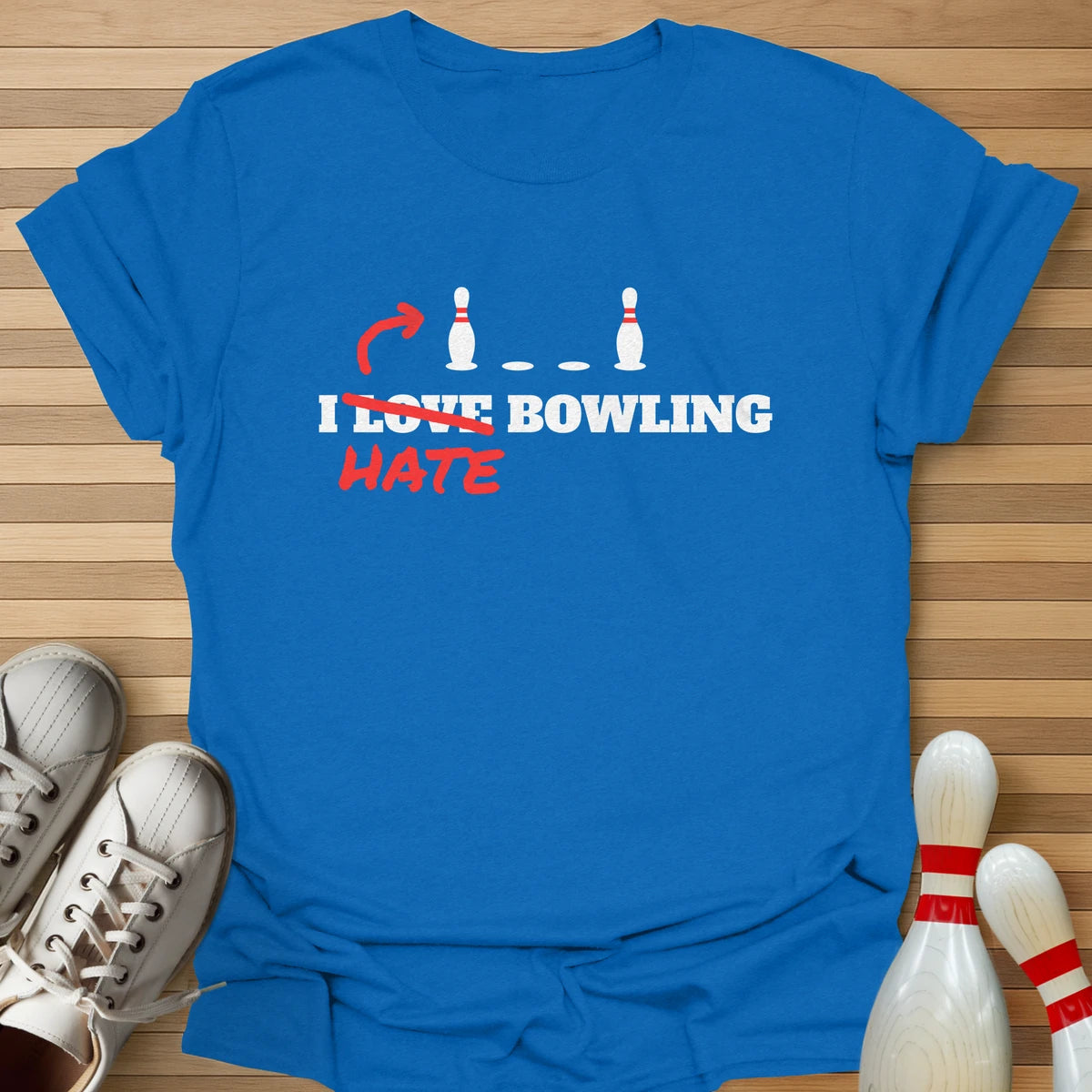 I Love Bowling T-Shirt