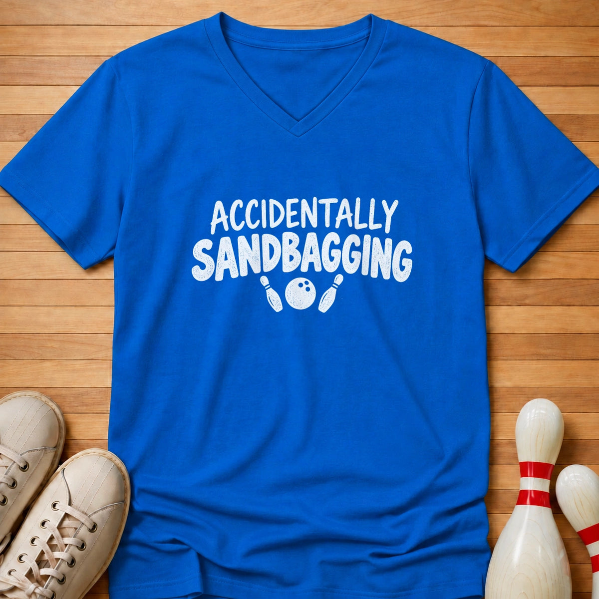 Accidentally Sandbagging Women's V-Neck