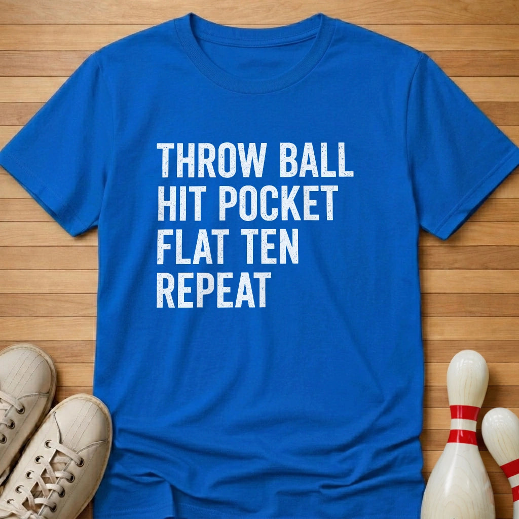 Throw Flat Ten Repeat T-Shirt