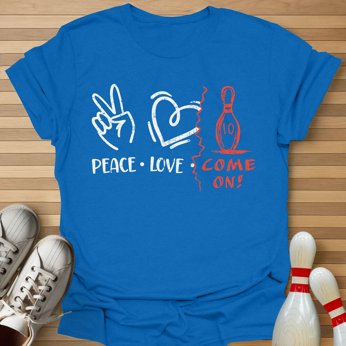 Peace Love Come On T-Shirt