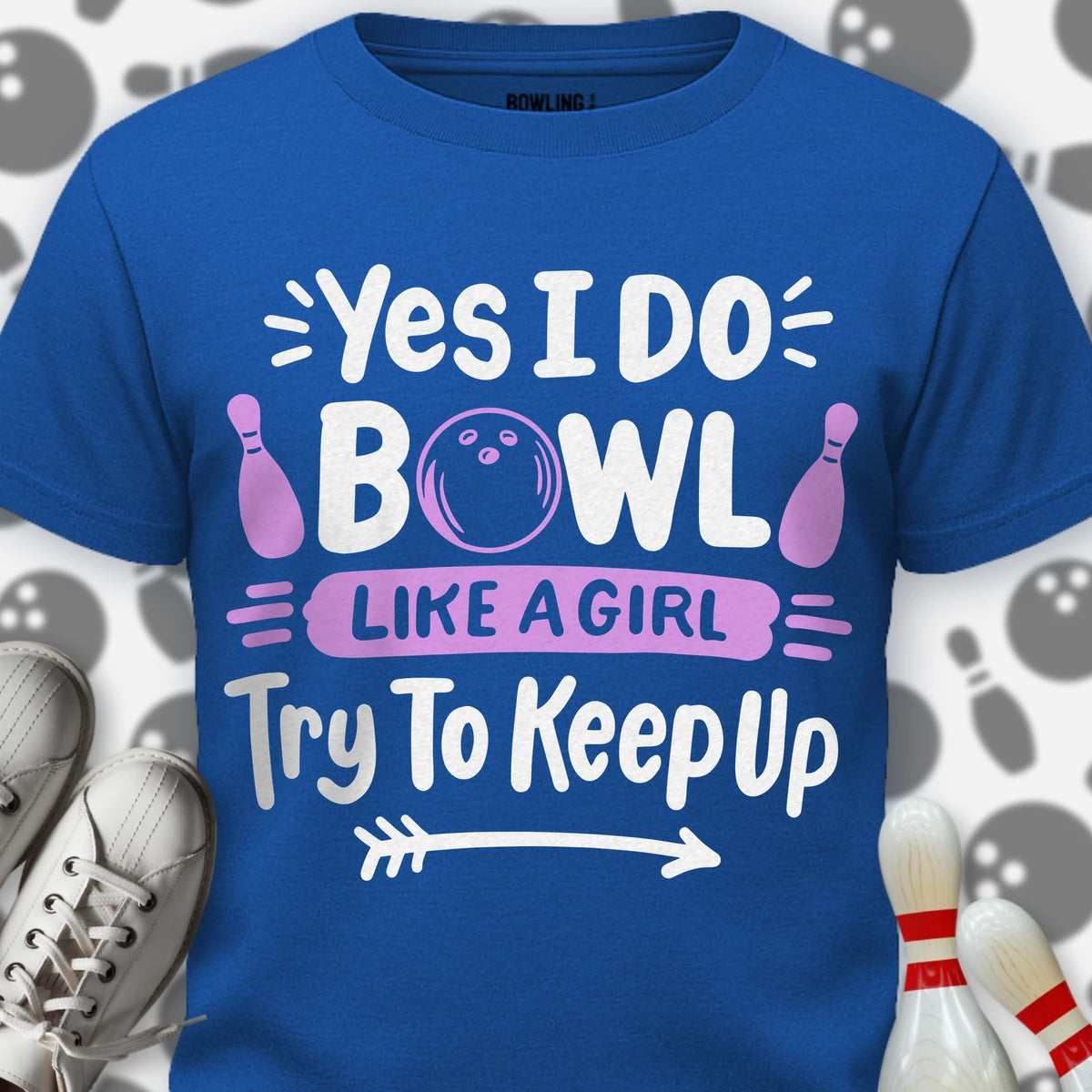 Girl Power Bowling T-Shirt
