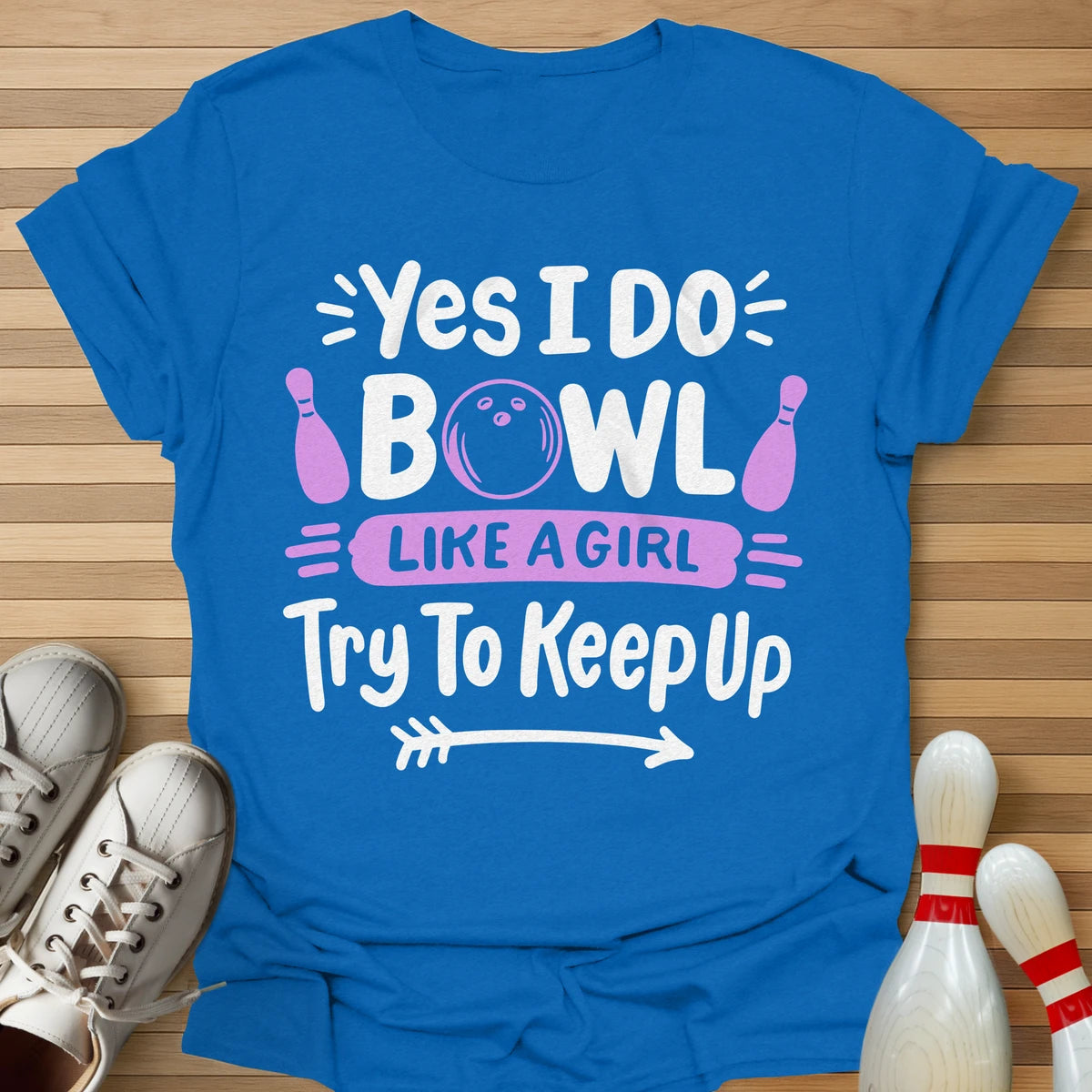 Girl Power Bowling T-Shirt