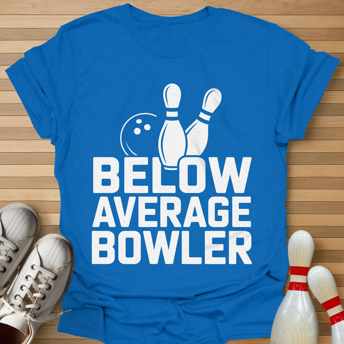 Below Average Bowler T-Shirt