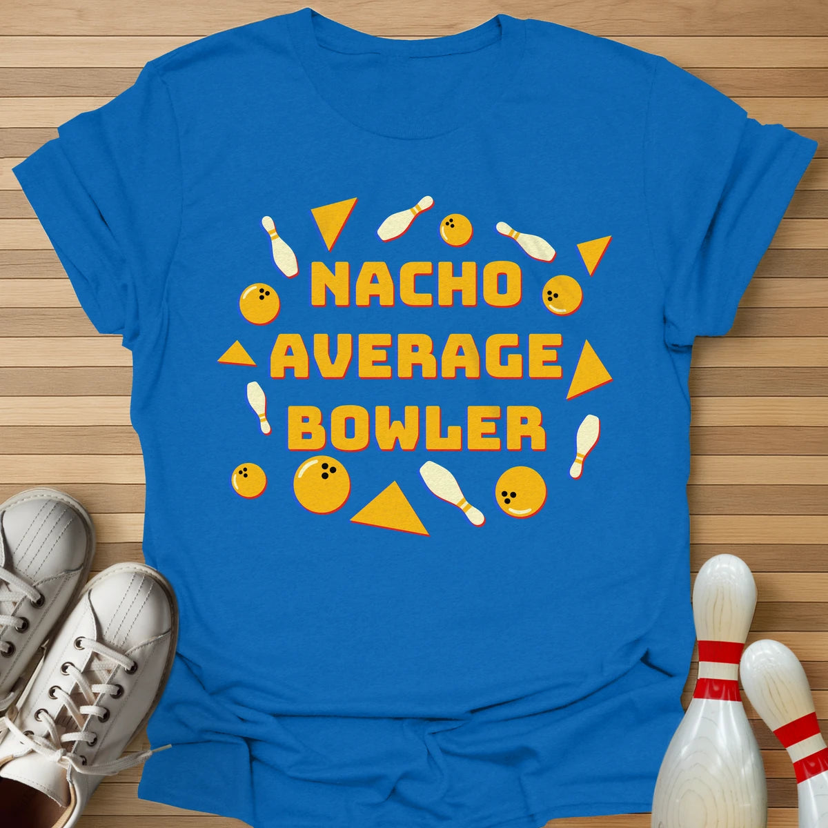 Nacho Average Bowler T-Shirt
