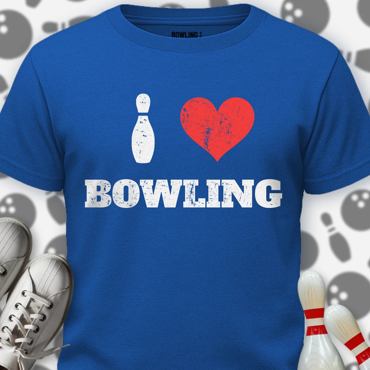 I Heart Bowling Pin T-Shirt