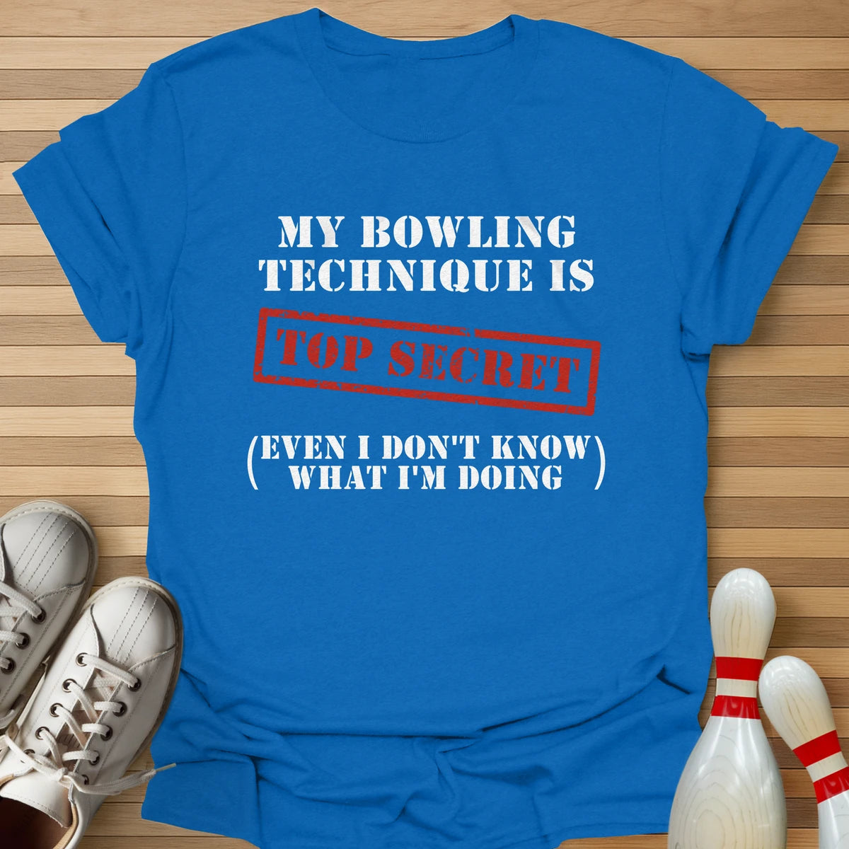 Bowling Technique Top Secret T-Shirt