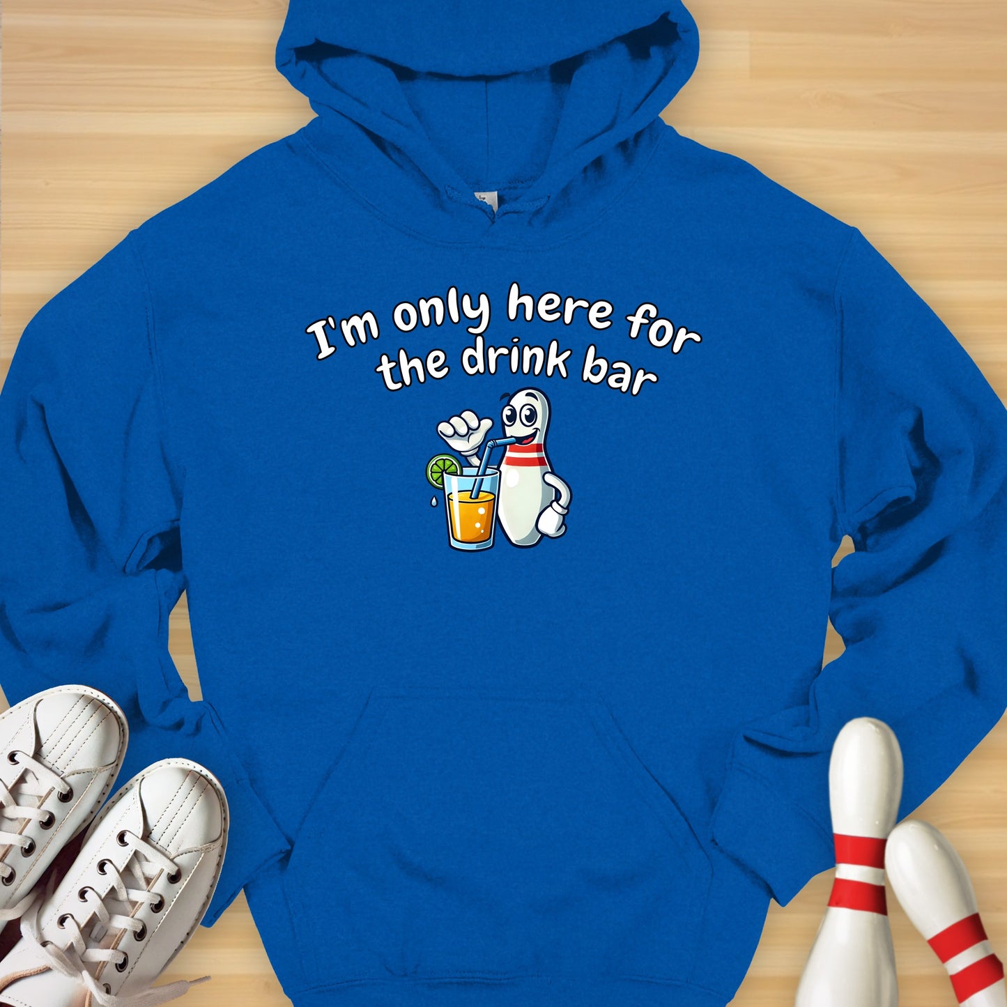 Drink Bar Pin Hoodie