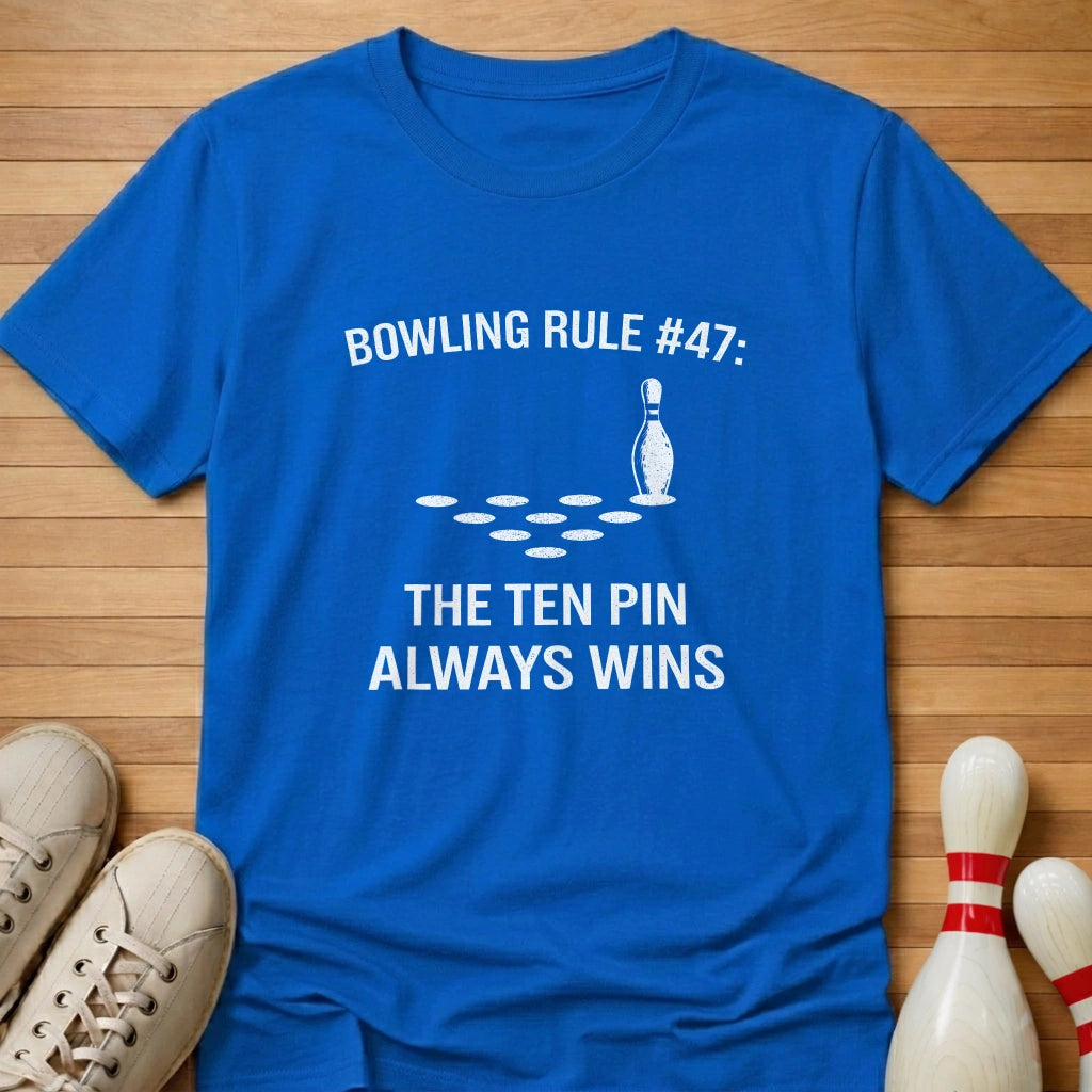 Bowling Rule #47 T-Shirt