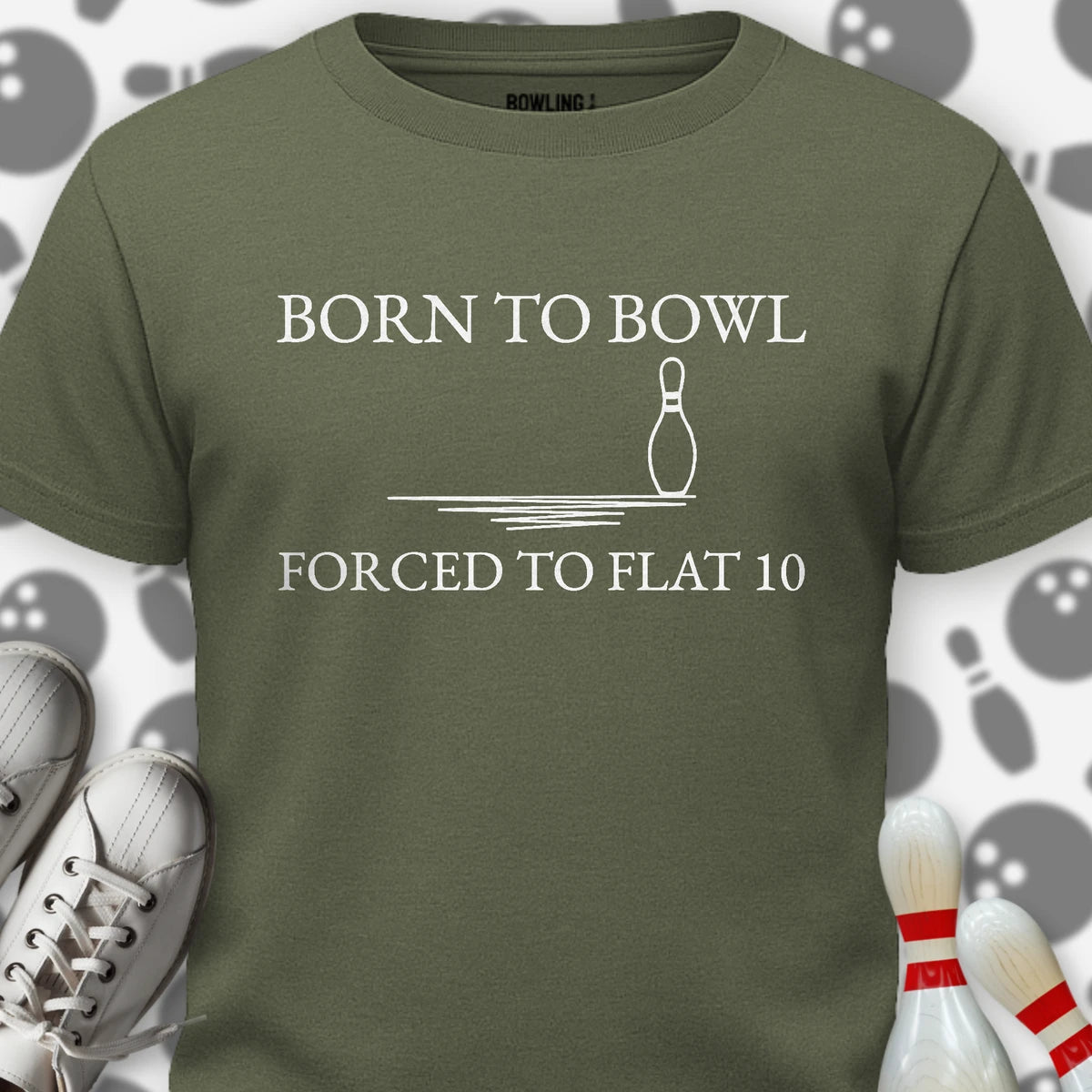 Forced To Flat 10 T-Shirt