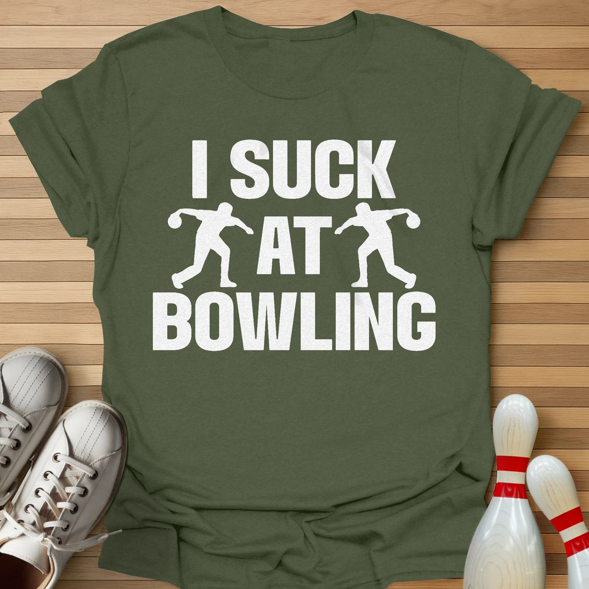 I Suck At Bowling T-Shirt