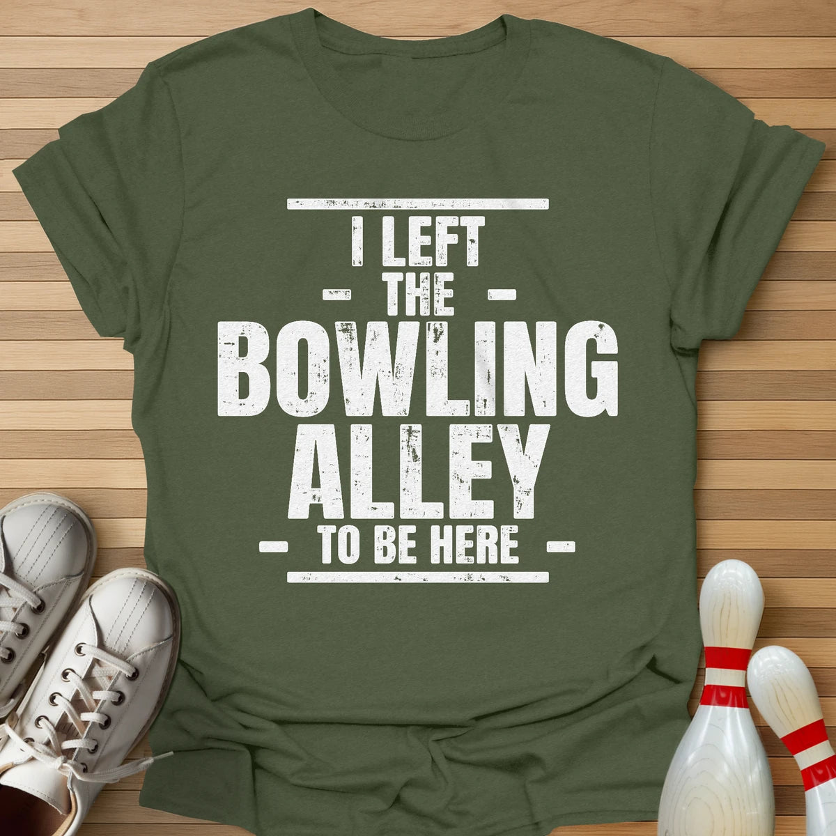Left The Bowling Alley T-Shirt