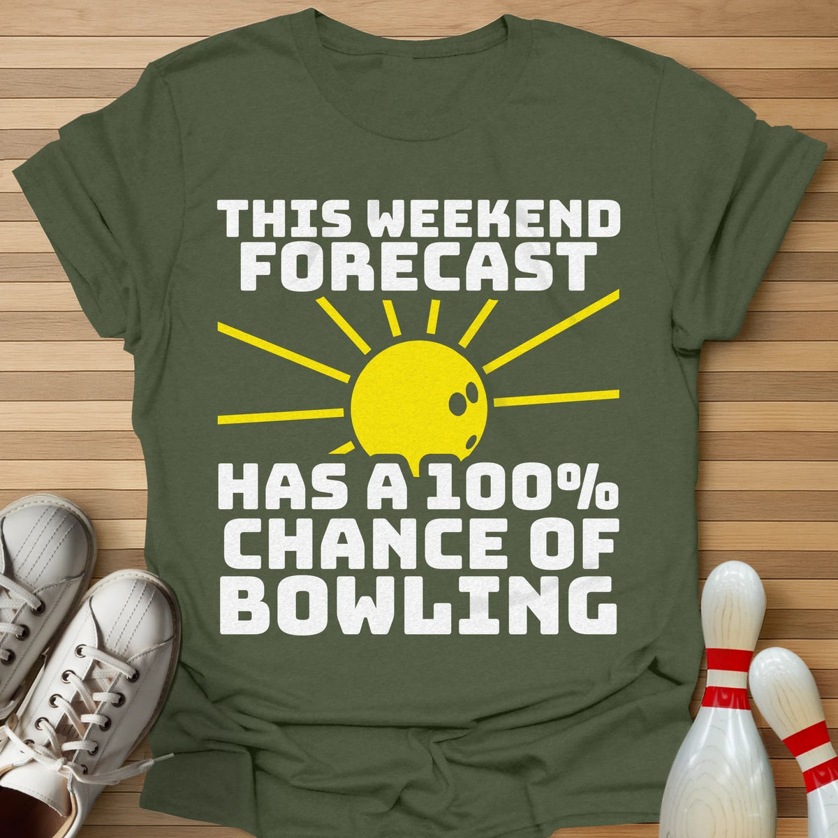 Bowling Forecast T-Shirt