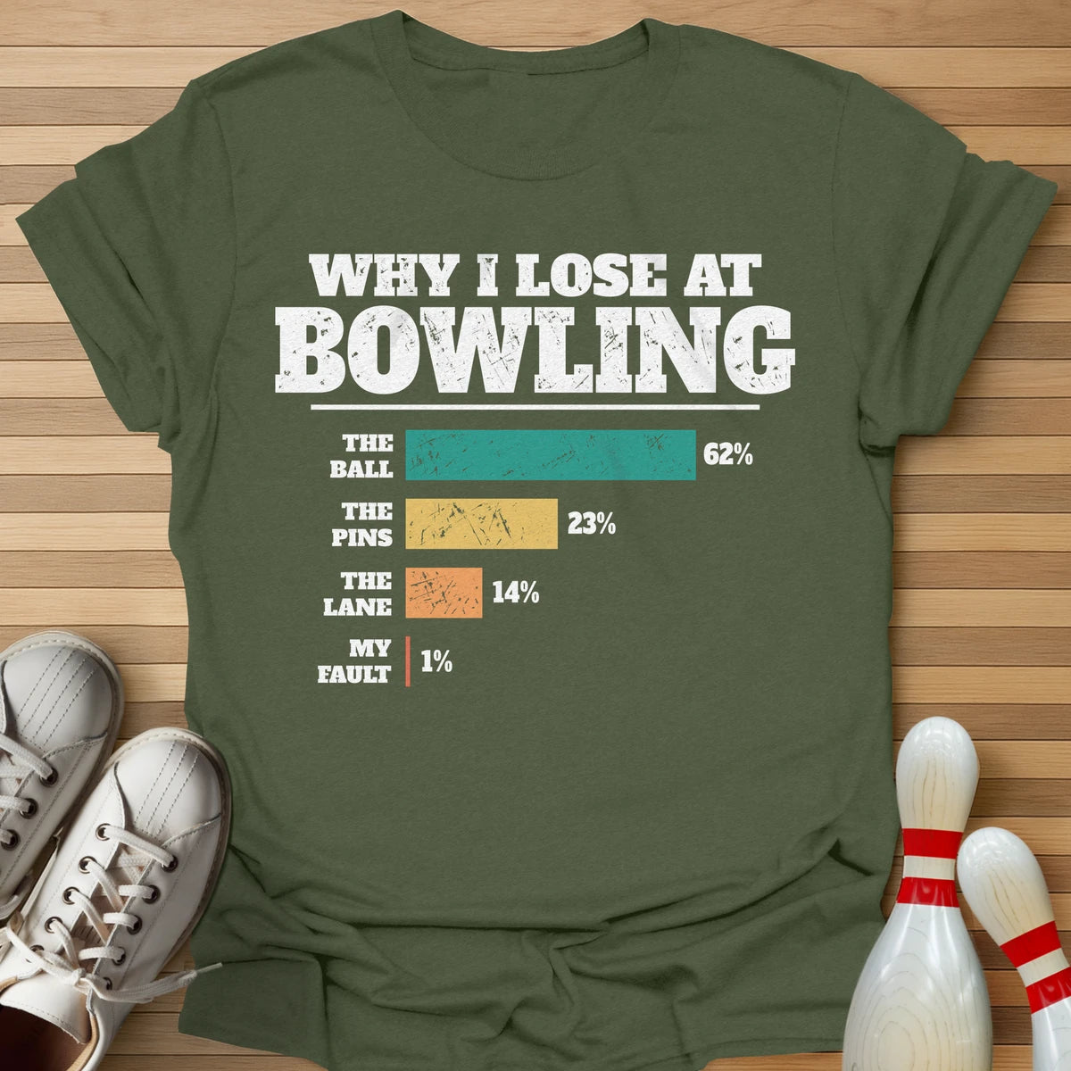 Why I Lose Chart T-Shirt