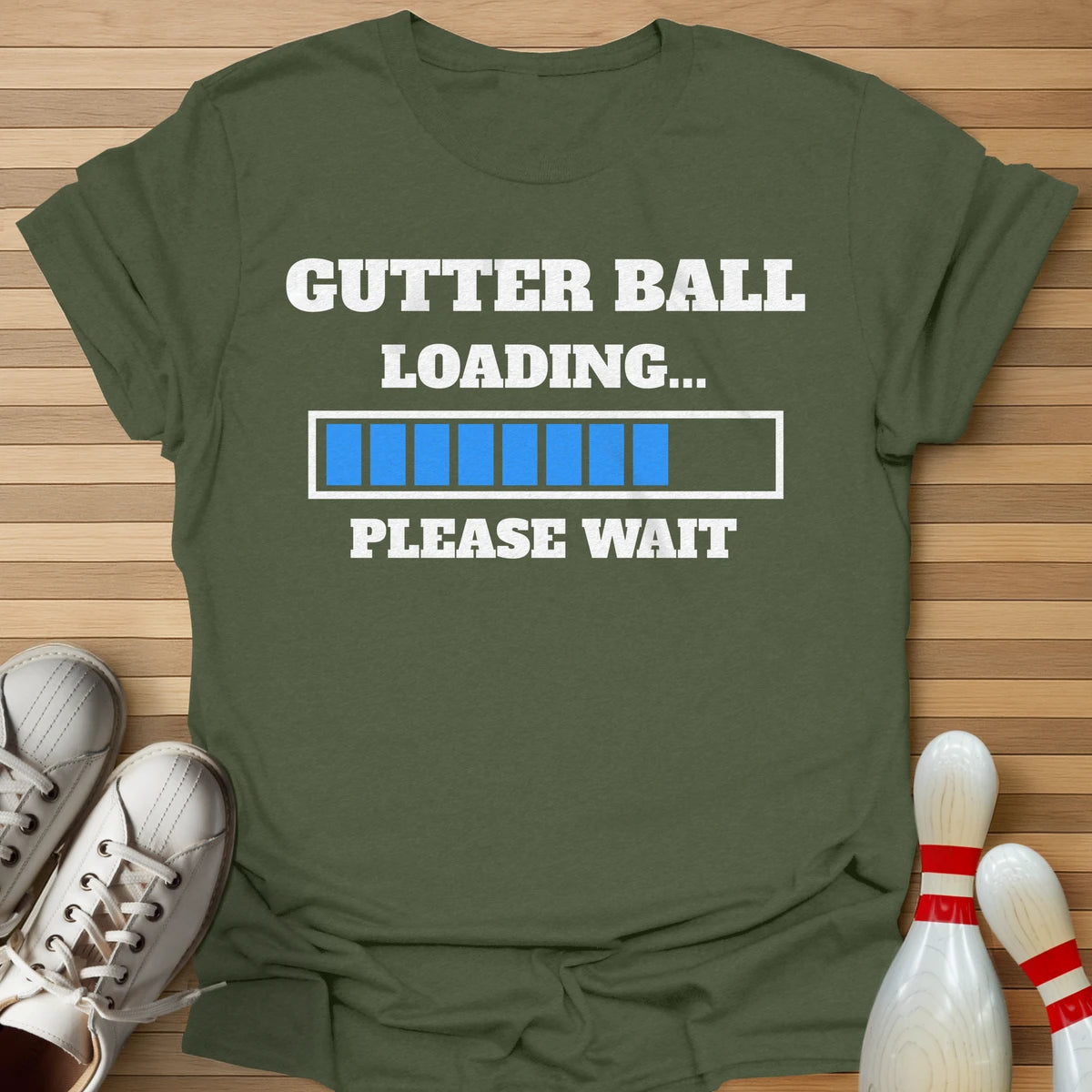 Gutter Ball Loading T-Shirt