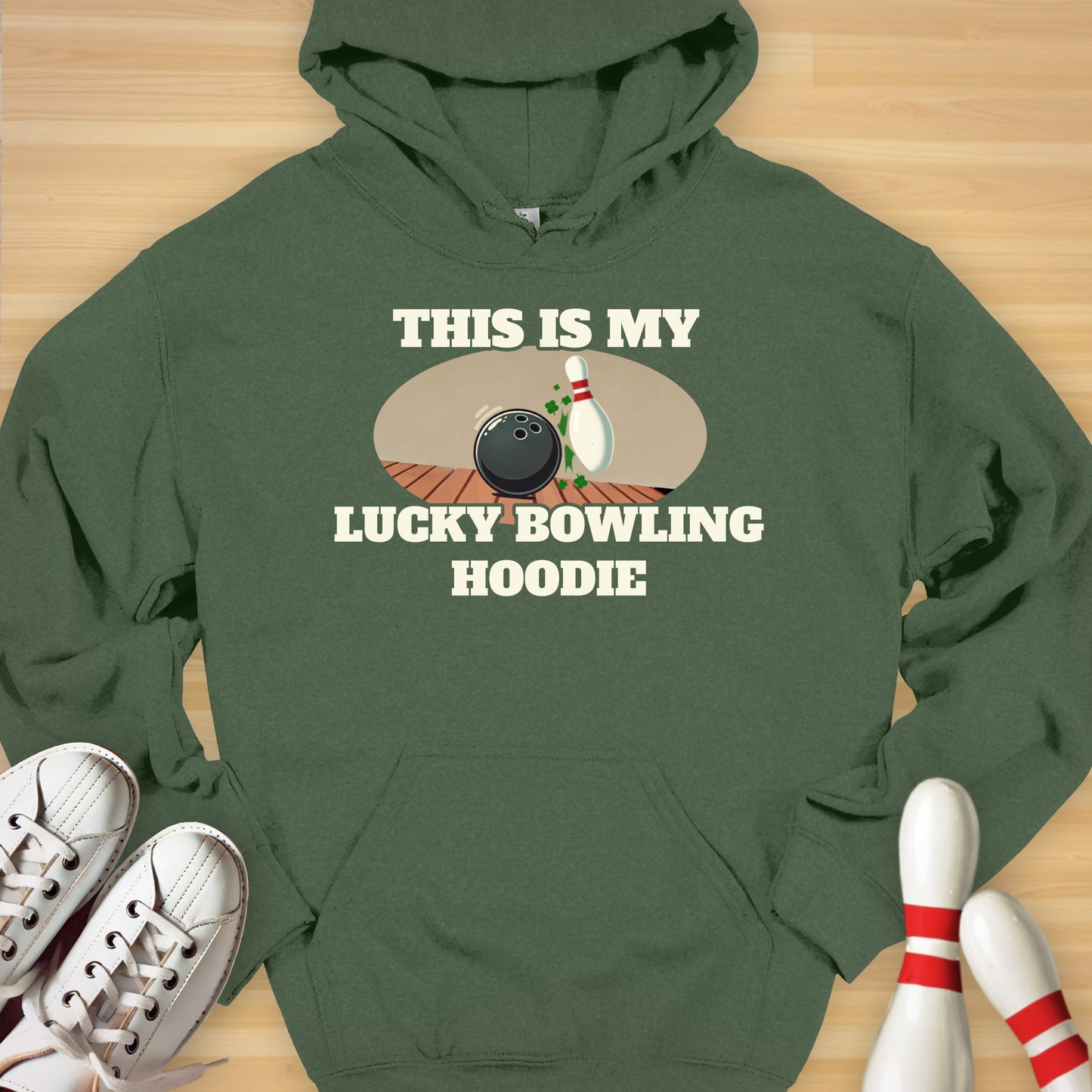 Lucky Bowling Hoodie Hoodie