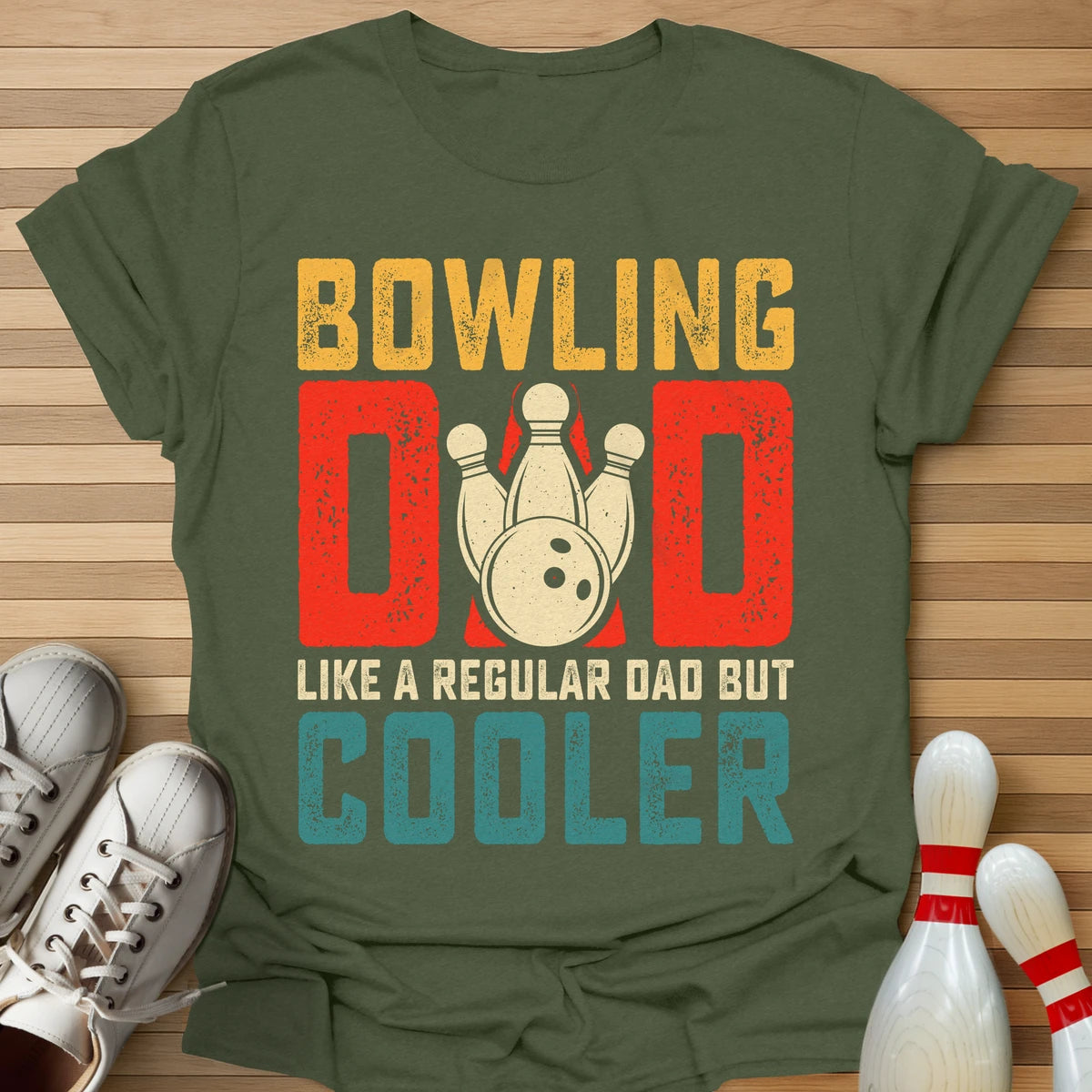 Bowling Dad Way Cooler T-Shirt