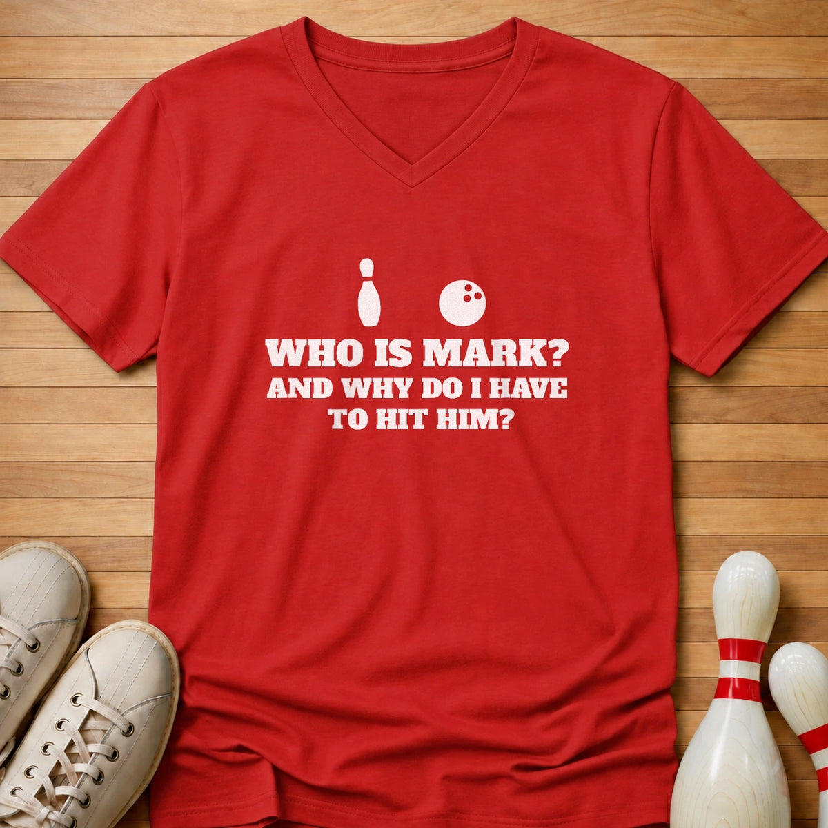 Who Is Mark Women's V-Neck