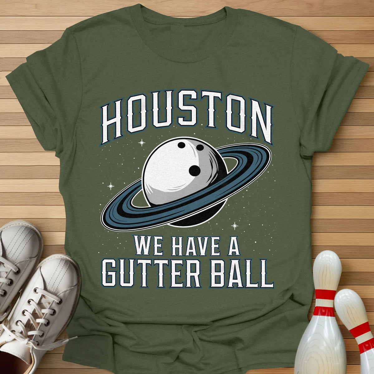 Gutter Ball In Space T-Shirt