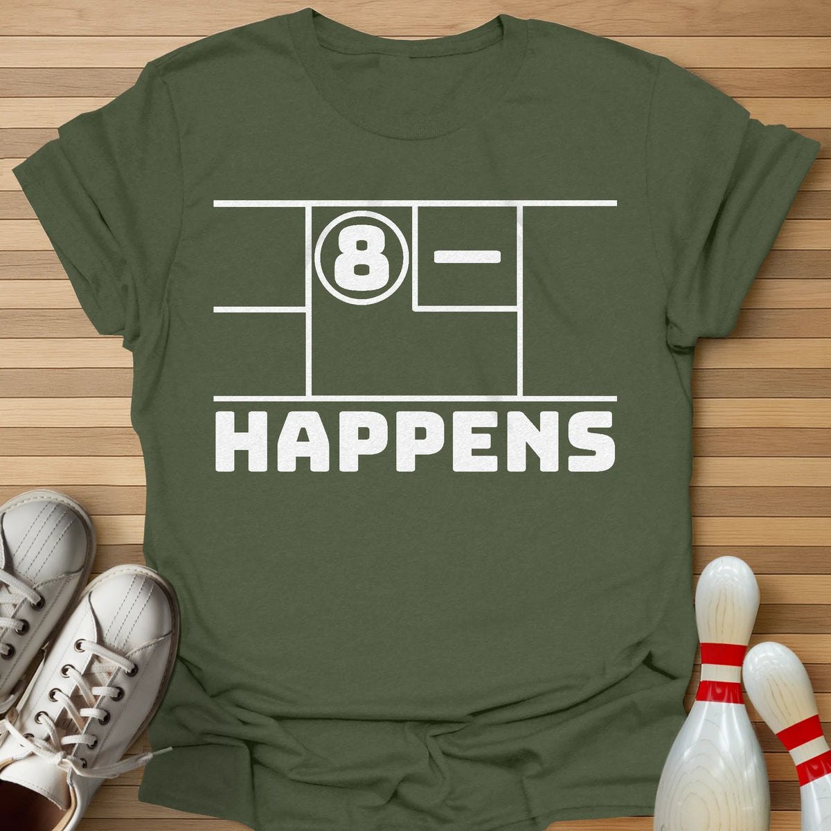 Split Happens Scoreboard T-Shirt
