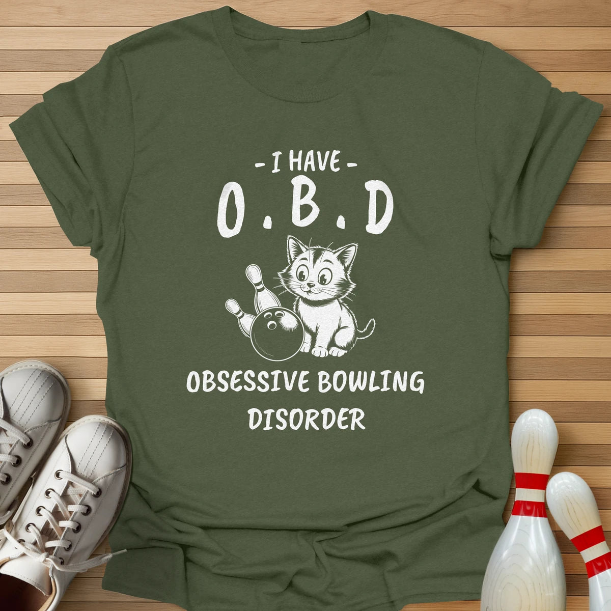 Obsessive Bowling Disorder T-Shirt
