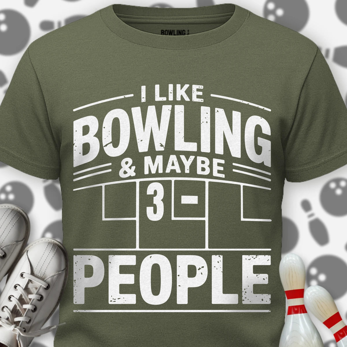 Maybe 3 - People T-Shirt